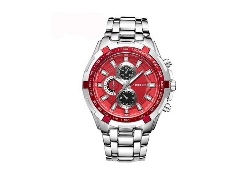 Curren Stainless Steel Quartz Watch Waterproof