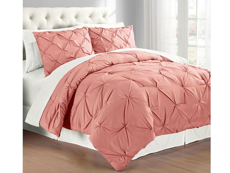 Swift Home Stylish Pinch Pleated Comforter Set