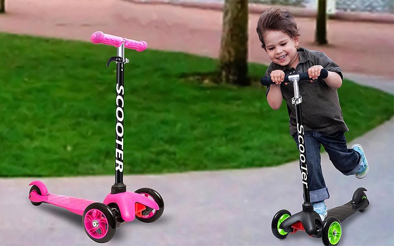 Kids' 3-Wheel Glider Scooter