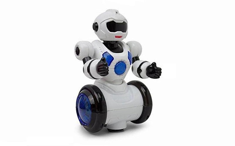 Dancing Mini Robot Bump & Go,Kids Action,360 Degree Spin