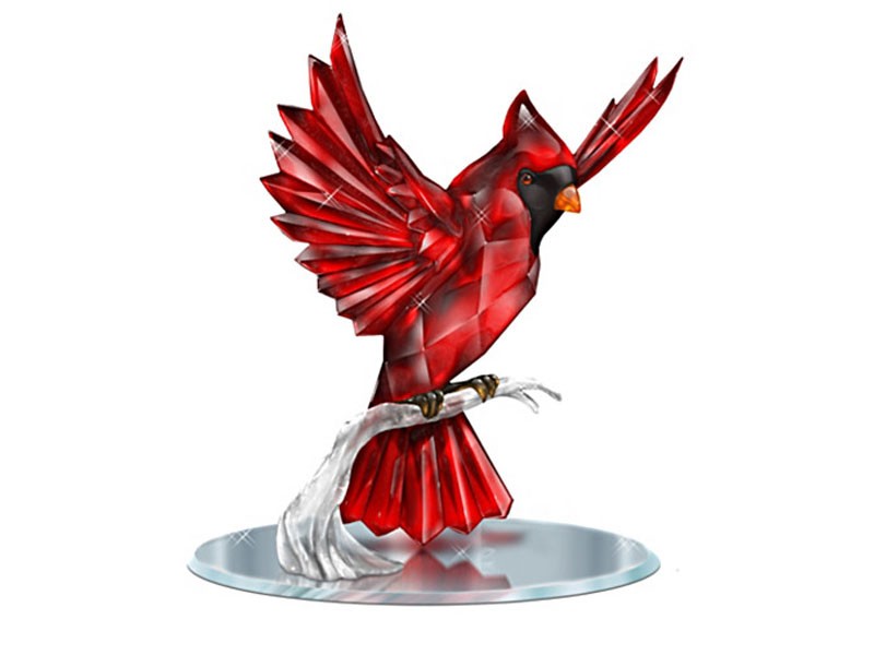 Blake Jensen Beauty Of The Garnet Cardinal Figurine