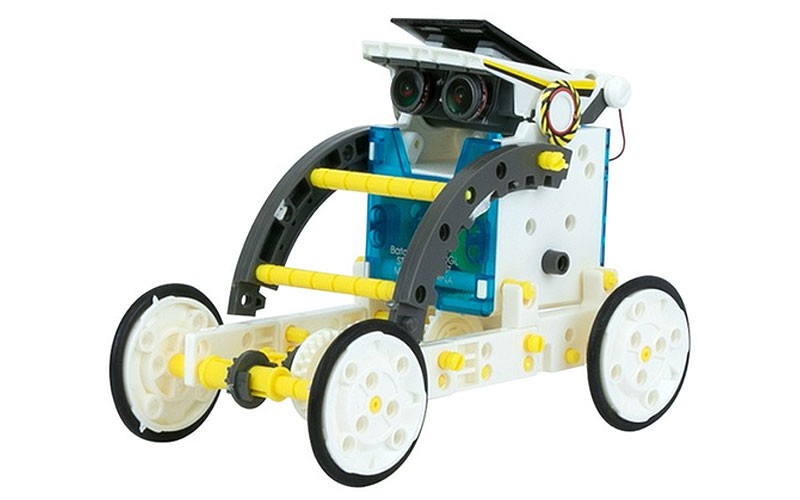STEM Genius 14-in-1 Solar Vehicle Robot Kit Educational Kids Toy