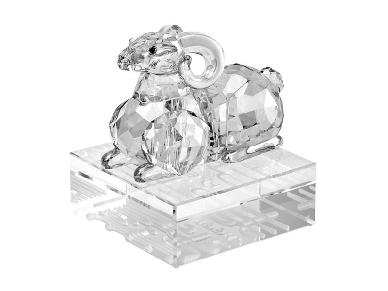 Swarovski Crystal Chinese Zodiac Sheep Figurine