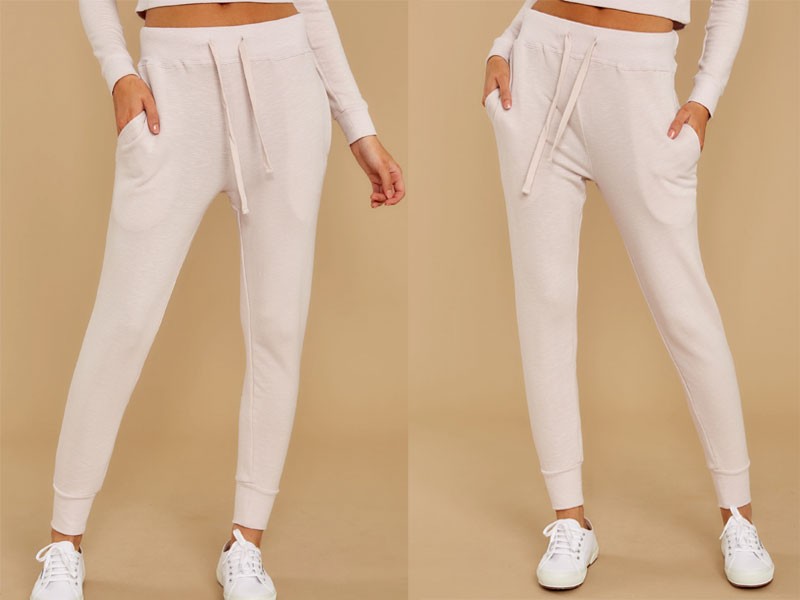 Stay Up Late Soft Pink Jogger Pants