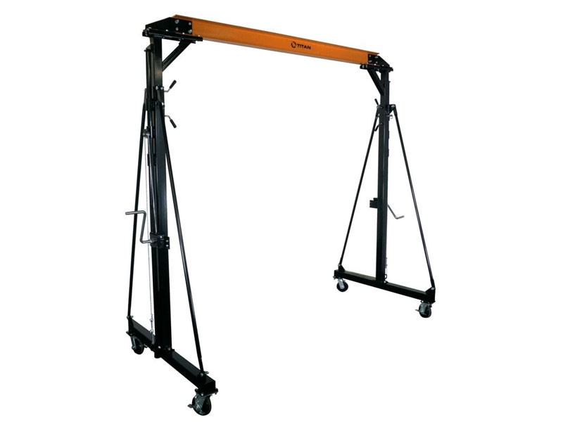 Titan Telescoping Gantry Crane - 2000 lb Capacity