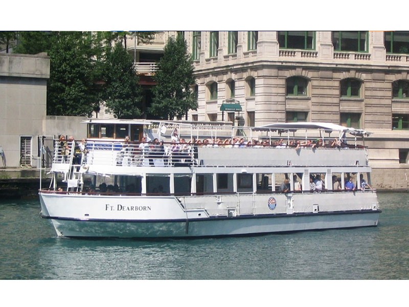 90-Minute Architectural Boat Tour for Two from Chicago Line Cruises