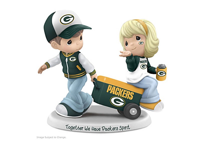 Precious Moments Together We Have Packers Spirit Figurine