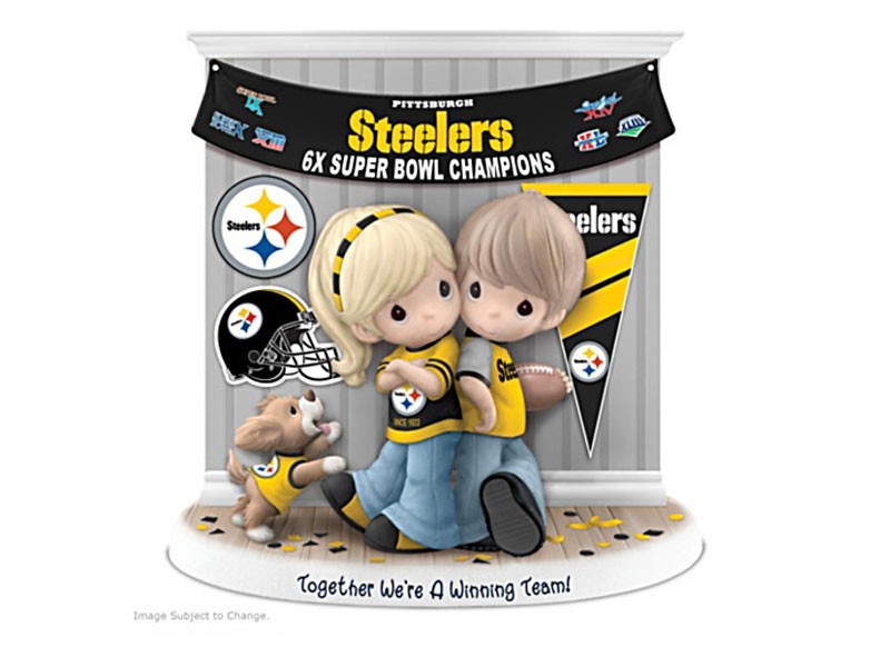 Precious Moments Pittsburgh Steelers Super Bowl Figurine