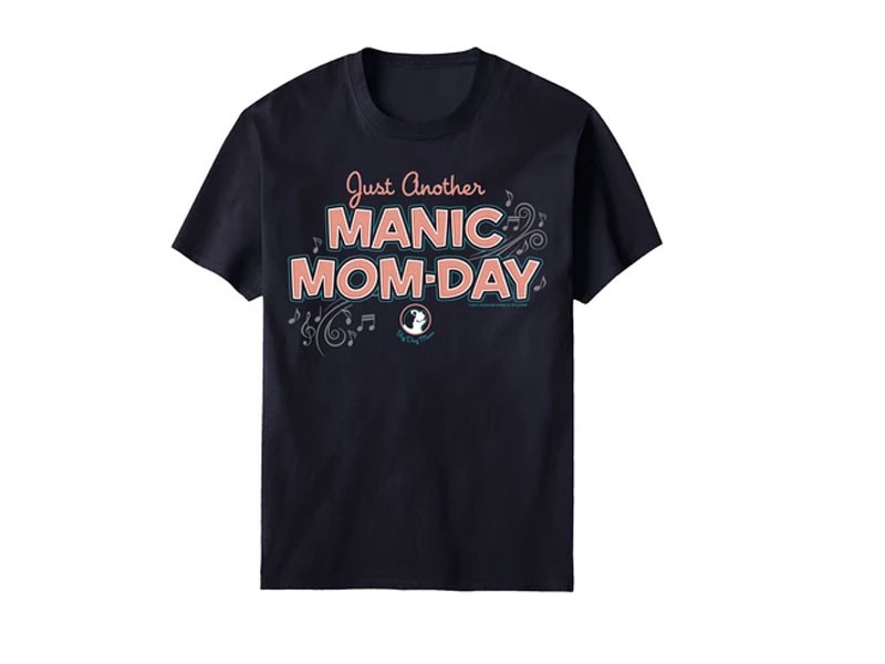 Women's Manic Mom Day T-shirt