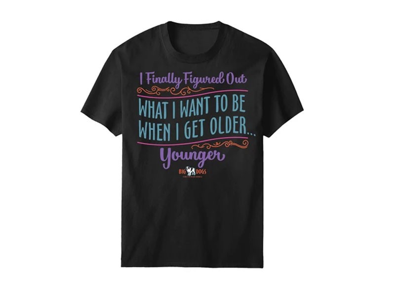 Black Printed T-shirt For Women