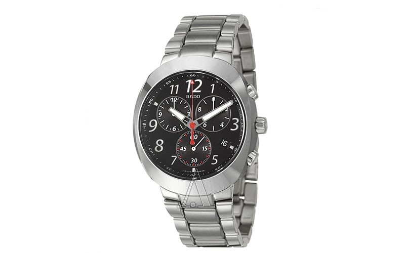 Rado Men's D-Star Chronograph Ceramos Watch