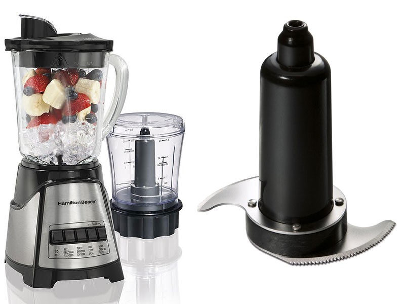 Hamilton Beach Brands Inc 58149 2-Speed Blender Chopper-Stainless Steel