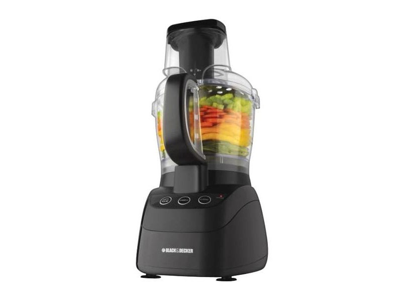 Decker FP2500B 10 Cup Food Processor in Black