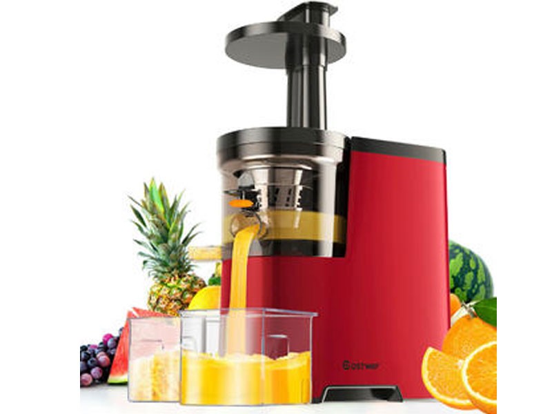 ostway Slow Masticating Juicer Cold Press Extractor Maker Fruit Vegetable