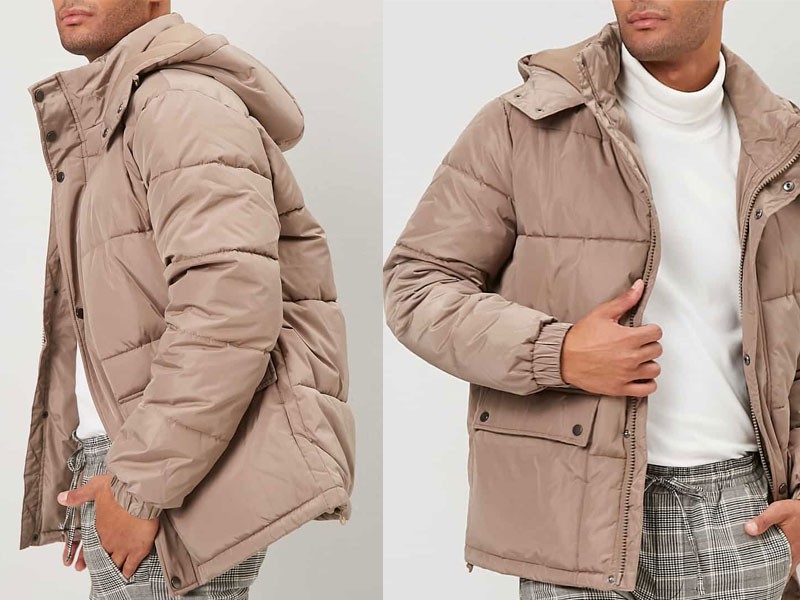 Men's Hooded Puffer Jacket