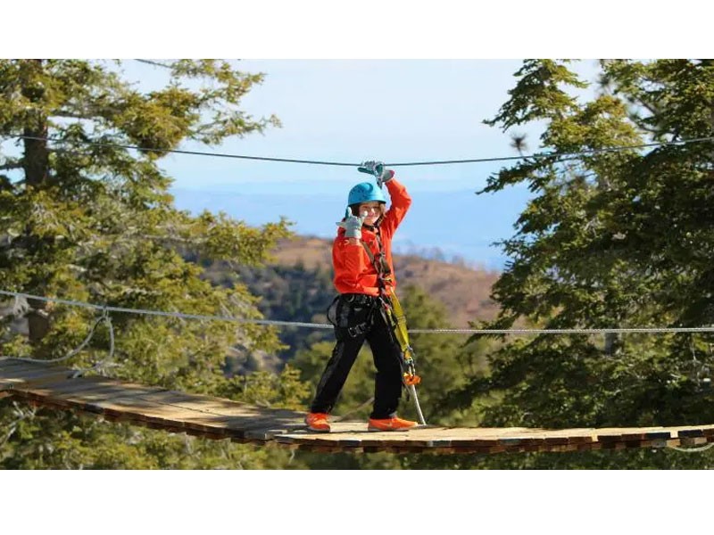 Ziplining Big Bear Lake 3 Hours Tour Package