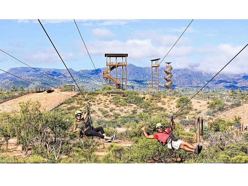 Tour Package With Ziplining Sedona 2 Hours Includes 5 Ziplines Rope Bridge Walk