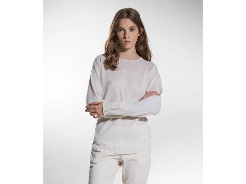 Cashmere And Lurex Sweater For Women