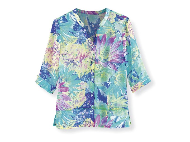 Women's Tropical Gardens Blouse