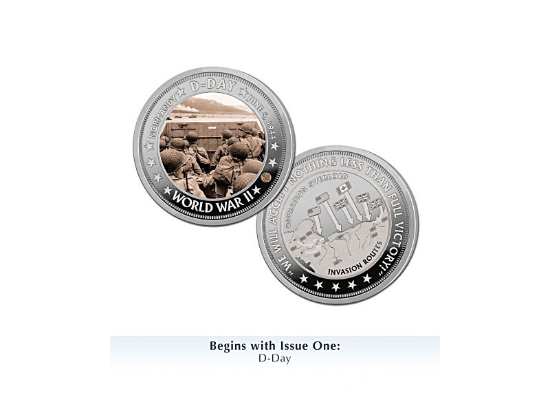 The 75th Anniversary Of D-Day Proof Coin Collection