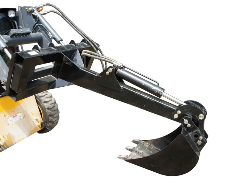 Skid steer Fronthoe excavator attachment with 16 inch Bucket and Thumb