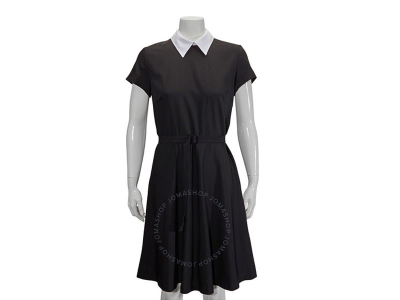 Polo Ralph Lauren Black Midi Shirt Dress