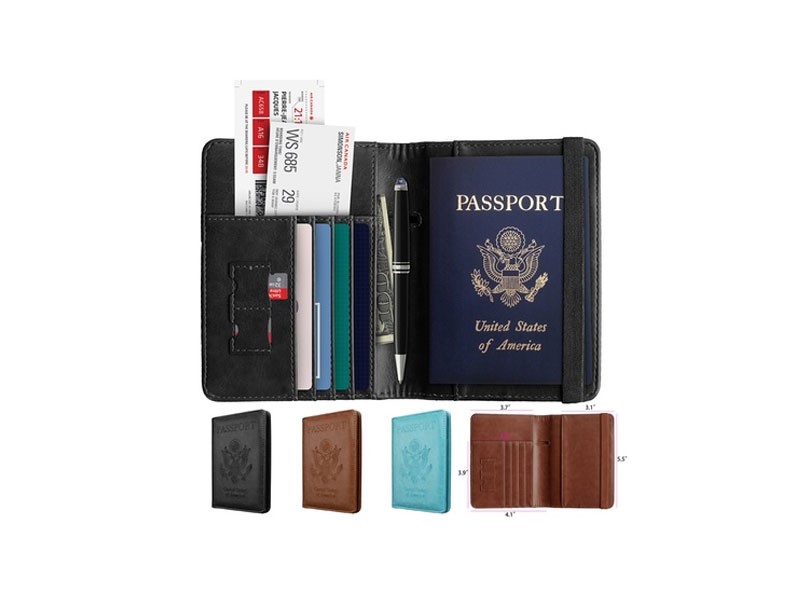 Multi-function Passport Wallet Passport Holder