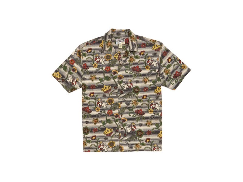 Men's Ukelele Vine Rayon Shirt