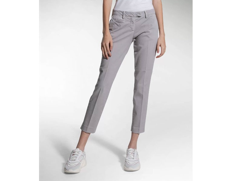 Women's Stretch Velvet Chino Trouser