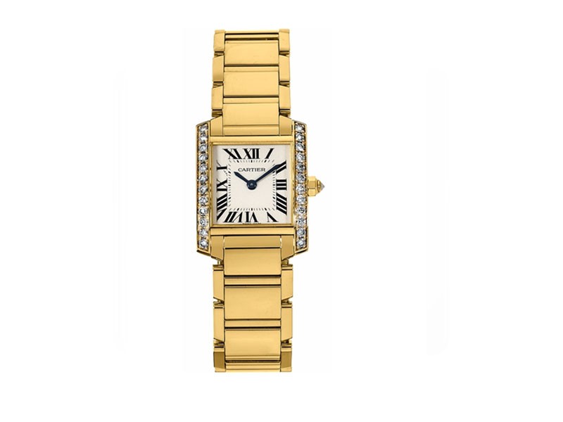 Cartier Tank Francaise Luxury Women's Watch WE1001R8