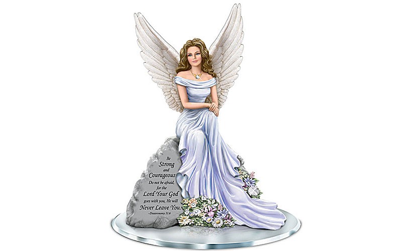 Dona Gelsinger Angel Of Courage Inspirational Figurine