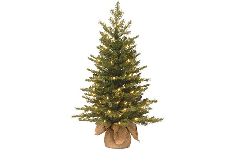 National Tree 3ft. Nordic Spruce® Tree with Clear Lights