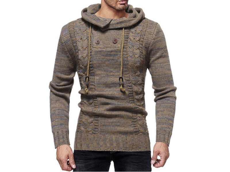 Men's Fashion Knitting Long Sleeve Fit Casual Sweaters