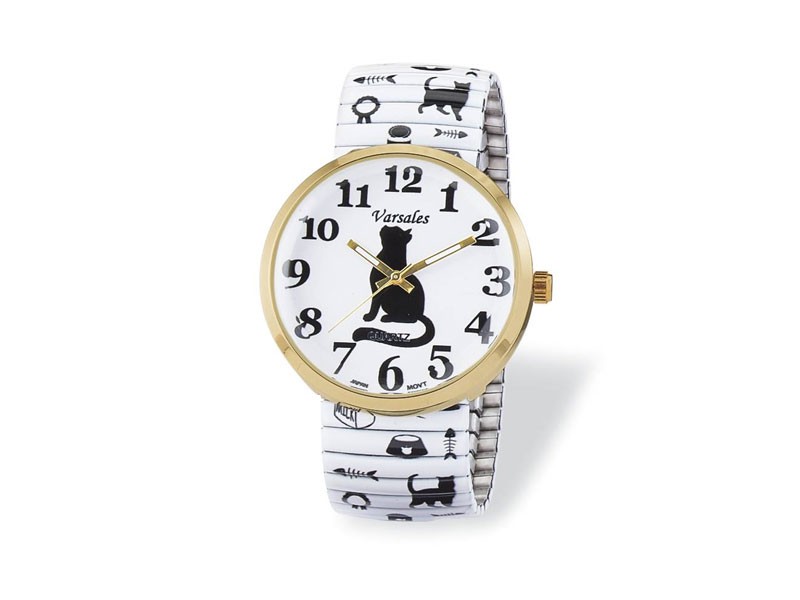 The Cat’s Meow Women's Quartz Stretch Watch