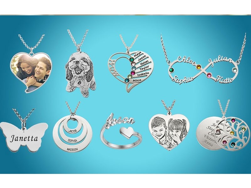 Custom Family, Name, or Photo Jewelry from Juststyling