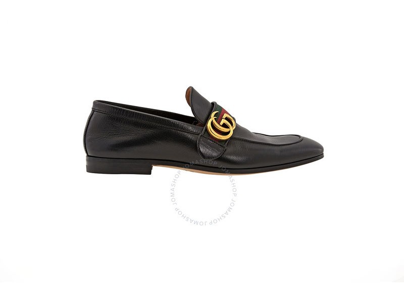 Gucci Men's Black Leather Loafer