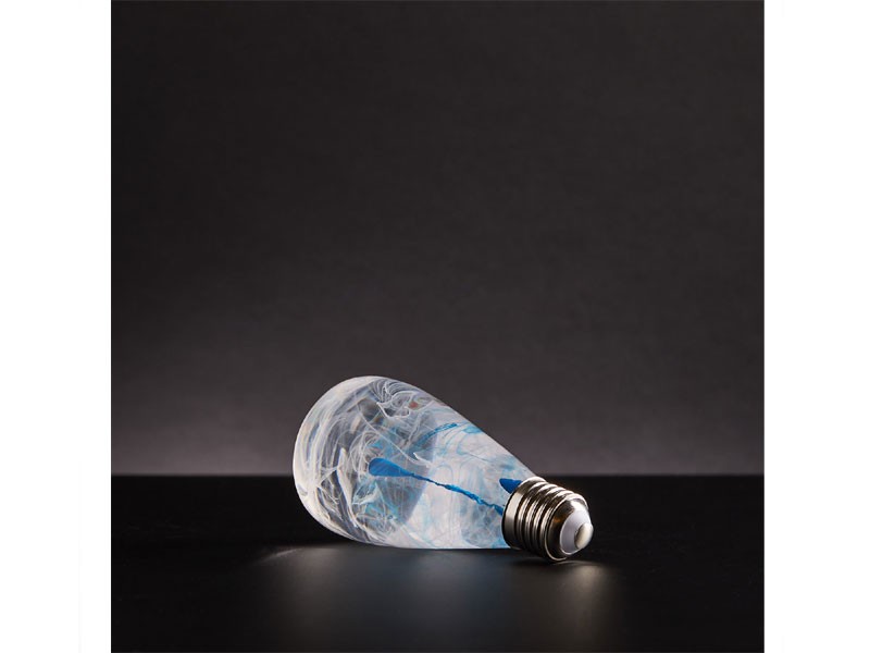 Blue Drop Bulb