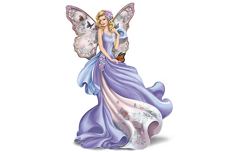 Lena Liu Fluttering Faith Alzheimer's Support Angel Figurine