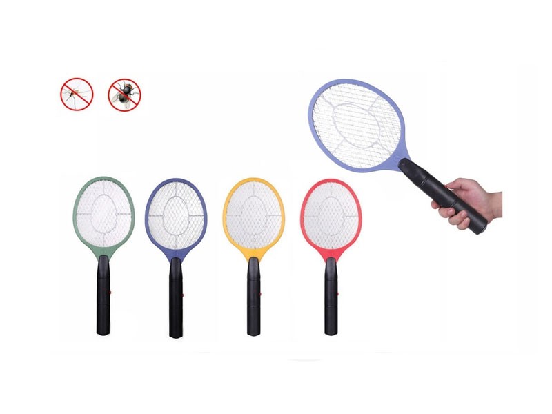 Electric Fly Insect Racket Zapper Killer Swatter Bug Mosquito Wasp