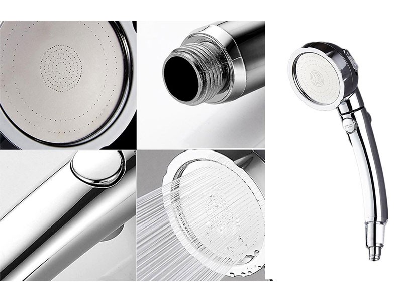 Three Pattern High Pressure Bathroom Shower Head