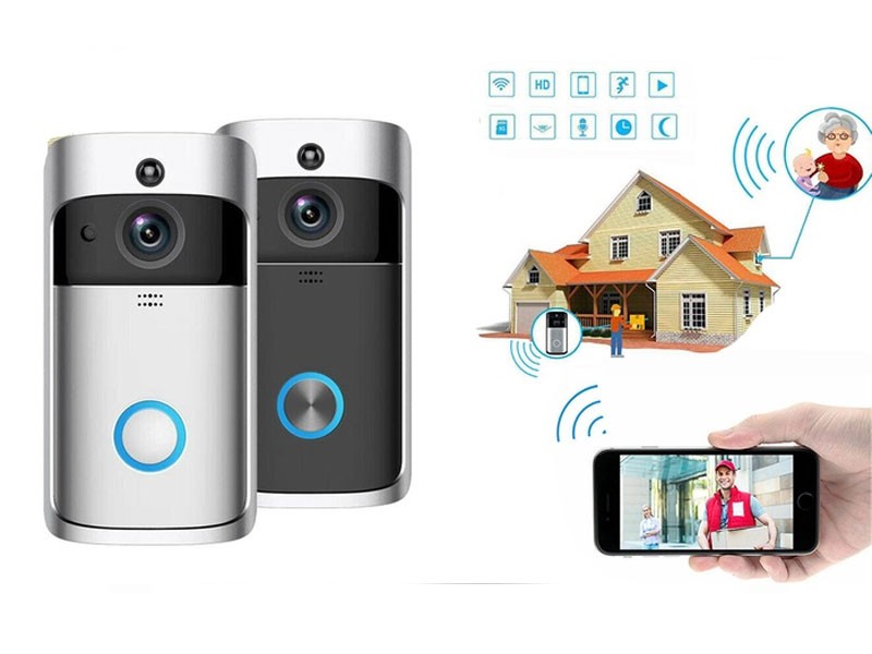 Smart Wireless IR Visual Camera WiFi Remote Video Home Security