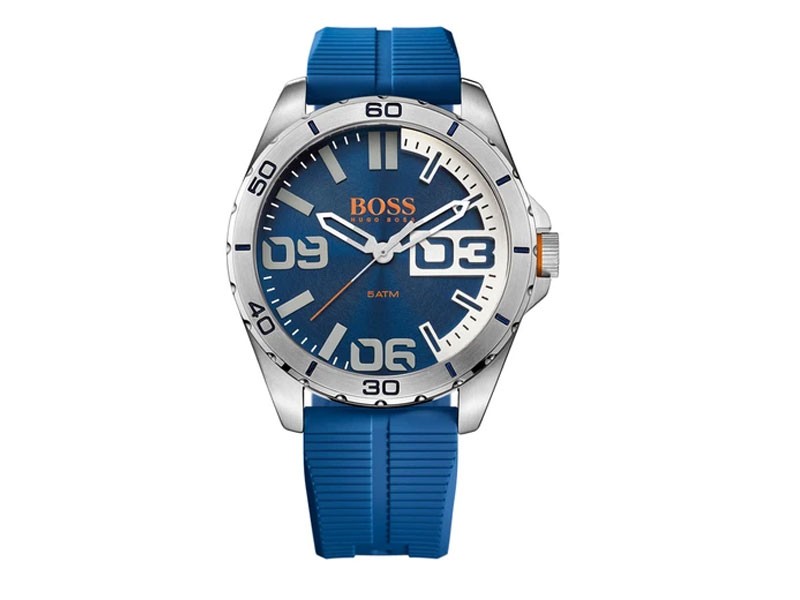 Hugo Boss Orange Men's Berlin Watch Stainless Blue Dial & Strap