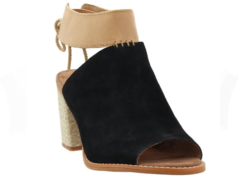 Toms Seville Black Women's Heels