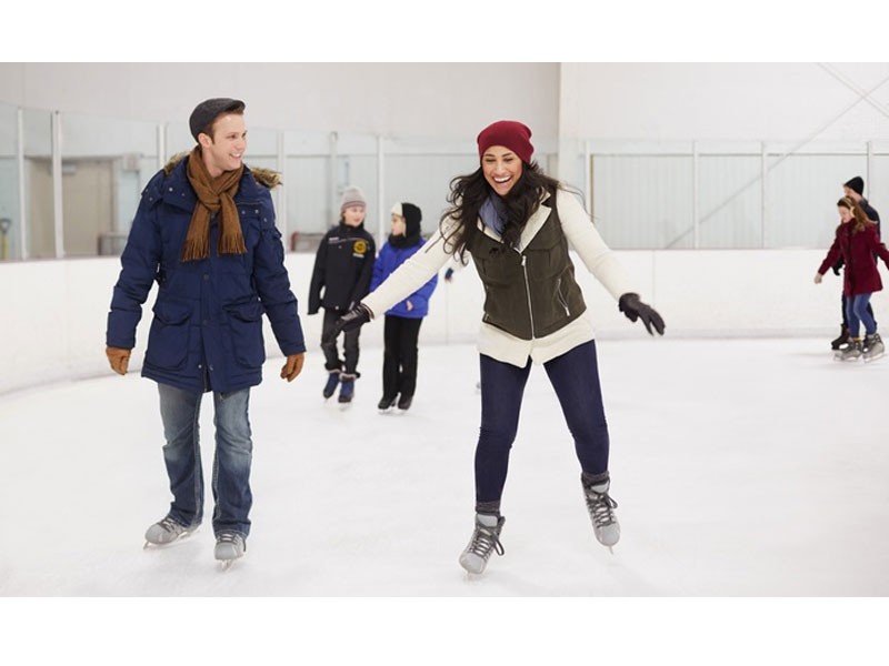Ice Skating with Skate Rental for Two or Four at Rocket Ice Arena Tour Package