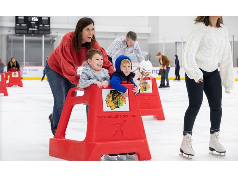 Ice Skating with Rentals at Fifth Third Arena Ice Rink Tour Package
