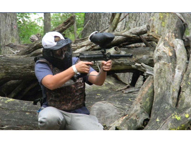 All-Day Entry with Rental Equipment Badlandz Paintball Field Tour Package