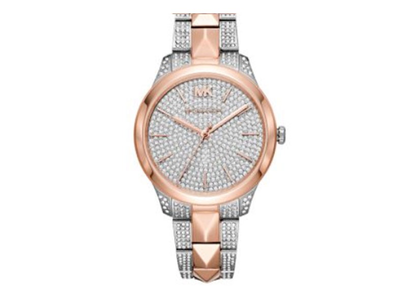 Michael Kors Women's Runway Gold-Tone Stainless Steel Watch