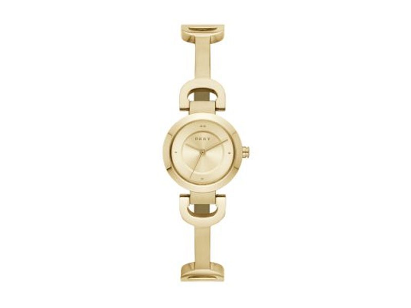 Dkny Women's City Link Gold-Tone Stainless Steel Watch