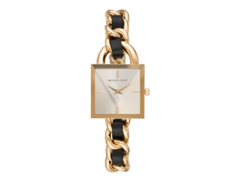 Women's Michael Kors Mk Chain Lock Two-Tone Stainless Steel Watch