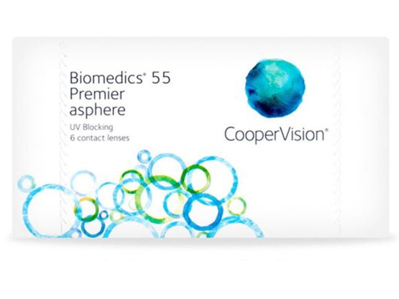 Biomedics Contact Lenses 55 Premier 6pk